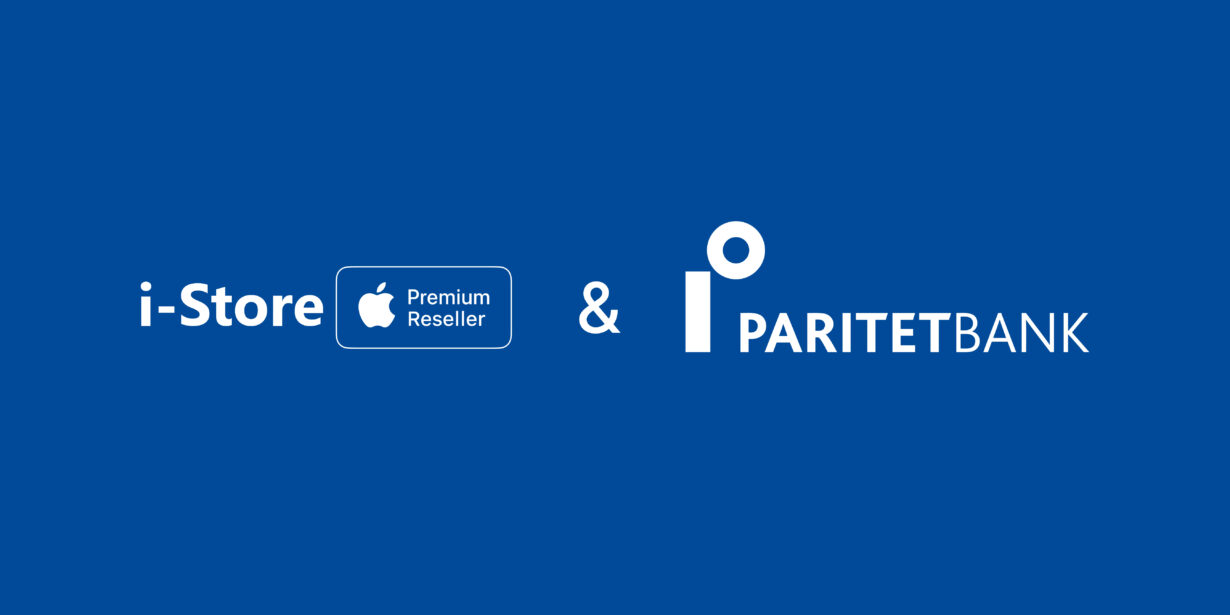 i-Store & Paritetbank баннер