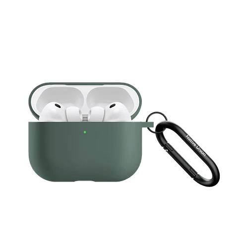 ACTIVE CASE, чехол защитный NATIVE UNION для AirPods Pro 3, цвет: серо-зеленый