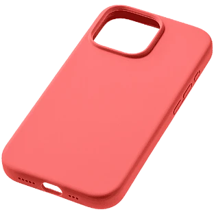 Чехол защитный uBear Touch Mag Case iPhone 16 Pro Max, софт-тач, коралловый