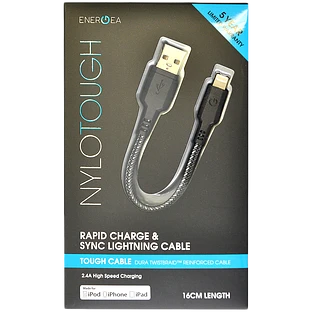 ENERGEA Кабель-переходник с USB на Lightning Nylotough