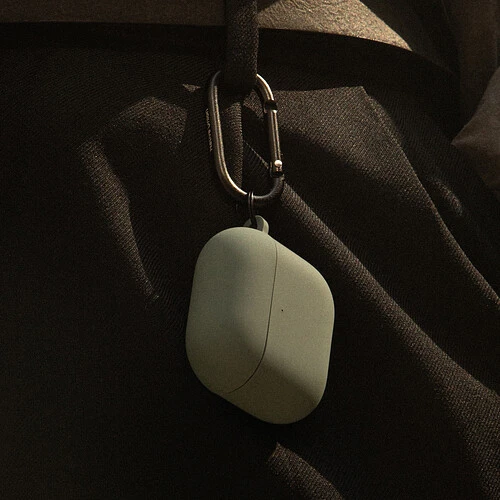ACTIVE CASE, чехол защитный NATIVE UNION для AirPods 4, цвет: серо-зеленый