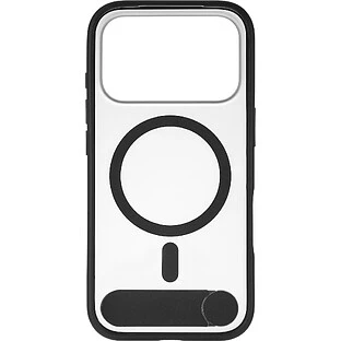 Чехол защитный uBear Stand 360° Mag Case для iPhone 17 Pro, MagSafe совместимый, силикон, софт-тач, черный