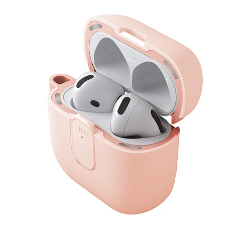 Чехол Uniq для Airpods 4/5 чехол CLYDE Lock case Pink