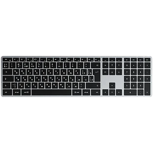 Беспроводная клавиатура Satechi Slim X3 Bluetooth Keyboard-RU. Раскладка - Русская. Цве Беспроводная клавиатура Satechi Slim X3 Bluetooth Keyboard-RU. Раскладка - Русская. Цве