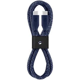 Зарядный кабель uBear Trend, USB-C|USB-С, 60Вт, 1,2м, Синий