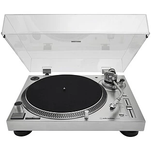 Виниловый проигрыватель Audio-Technica AT-LP140XPSVE, Cеребристый