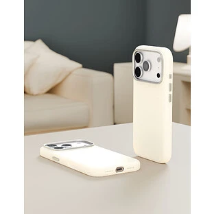 Чехол защитный VLP Aster Pro Case с MagSafe для iPhone 17 Pro, белый Чехол защитный VLP Aster Pro Case с MagSafe для iPhone 17 Pro, белый