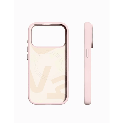 Чехол защитный VLP Aster Pro Case с MagSafe для iPhone 18 Pro, розовый