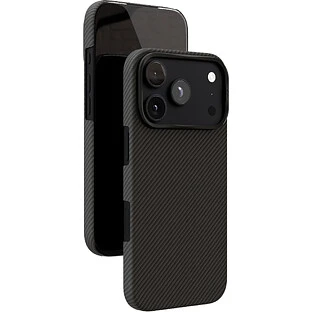 Чехол защитный VLP Kevlar Case с MagSafe для iPhone 18 Pro, черный