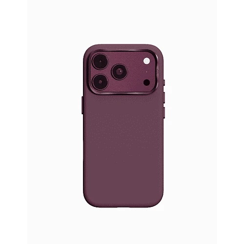 Чехол защитный VLP Aster Pro Case с MagSafe для iPhone 18 Pro, темно-вишневый