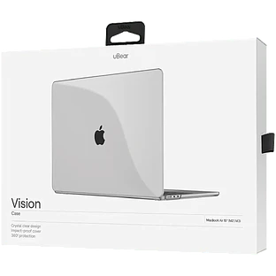 Чехол защитный uBear Vision Case для MacBook Air 15" (M2 | M3 | M4), прозрачный Чехол защитный uBear Vision Case для MacBook Air 15" (M2 | M3 | M4), прозрачный