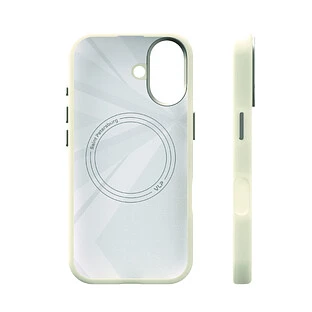 Чехол защитный VLP Aster Pro Case с MagSafe для iPhone 17, белый