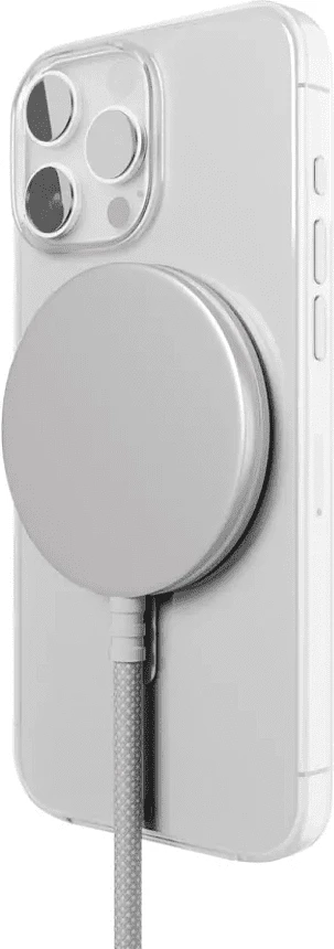 Чехол защитный VLP Puro Case с MagSafe для iPhone 16 Pro  прозрачный