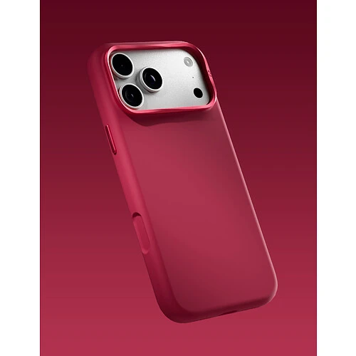 Чехол защитный VLP Aster Pro Case с MagSafe для iPhone 18 Pro, красный