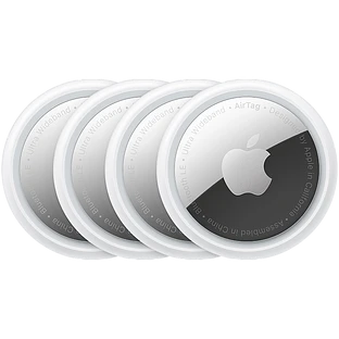 Метка Apple AirTag A2187 компл.: 4шт/серебристый Метка Apple AirTag A2187 компл.: 4шт/серебристый