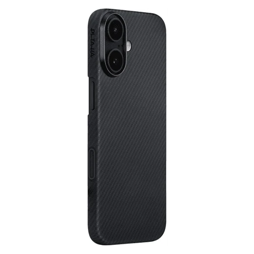 Чехол для телефона Pitaka Ultra-Slim для iPhone 17 (600D Black/Grey Twill)