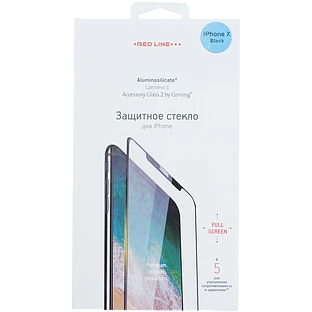Защитное закаленное стекло RED LINE Full Screen для iPhone X/Xs/11 Pro