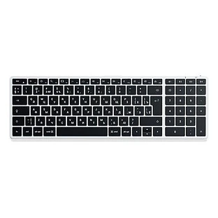 Клавиатура беспроводная Satechi Slim X2 Bluetooth Keyboard - русская раскладка. Цвет: серебристый