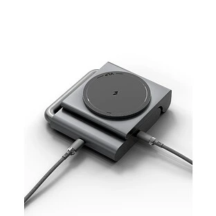 Беспроводное зарядное устройство VLP Zen Charger Qi2.2 25W, серый
