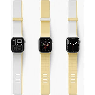 Ремешок Uniq для Apple Watch 42/41/40 mm Revix IV White/Butter Yellow