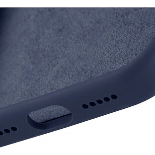 Чехол защитный uBear Touch Mag Case для iPhone 17 Pro, MagSafe совместимый, силикон, софт-тач, темно-синий