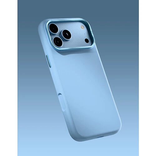 Чехол защитный VLP Aster Pro Case с MagSafe для iPhone 18 Pro Max, голубой