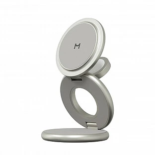 Беспроводное зарядное устройство 3 в 1 Magssory Signature Disc для Apple, Titan Беспроводное зарядное устройство 3 в 1 Magssory Signature Disc для Apple, Titan