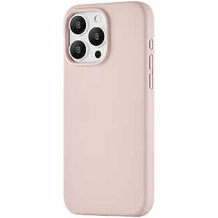 Чехол защитный uBear Touch Mag Case  iPhone 15 Pro Max  MagSafe  силикон  розовый