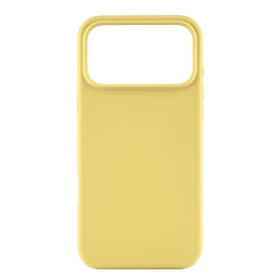 Чехол защитный uBear Touch Mag Case для iPhone 17 Pro Max, MagSafe совместимый, силикон, софт-тач, светло-желтый Чехол защитный uBear Touch Mag Case для iPhone 17 Pro Max, MagSafe совместимый, силикон, софт-тач, светло-желтый