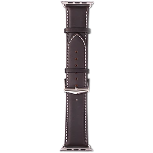 Ремешок DBRAMANTE1928 Copenhagen для Apple Watch 42мм Copenhagen StrapРемешок Copenhagen с застёжкой серебристого цвета Тёмно-коричневый42/44/45 mm