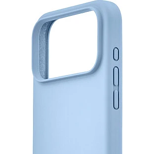 Чехол защитный uBear Touch Mag Case для iPhone 18 Pro, MagSafe совместимый, силикон, софт-тач, голубой