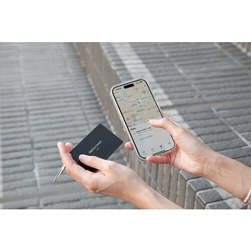 NATIVE UNION FIND IT CARD, карта-трекер, цвет: чёрный