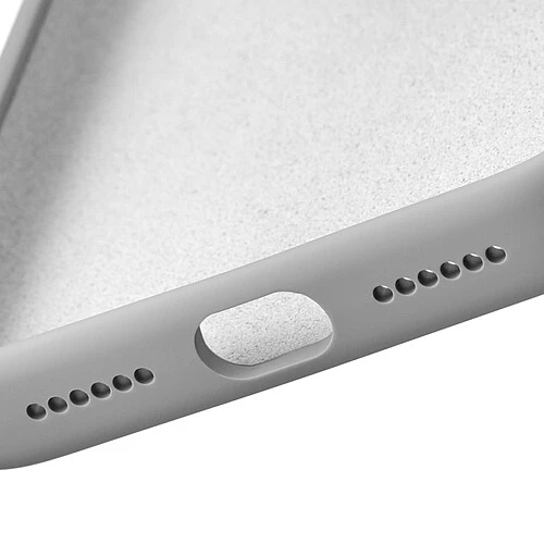 Чехол защитный uBear Touch Mag Case для iPhone 18 Pro Max, MagSafe совместимый, силикон, софт-тач, светло-серый 