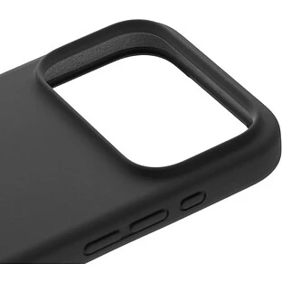 Чехол защитный uBear Touch Mag Case для iPhone 17 Pro, MagSafe совместимый, силикон, софт-тач, черный