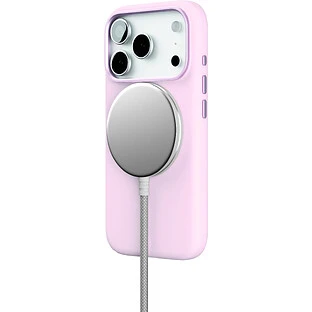 Чехол защитный VLP Aster Pro Case с MagSafe для iPhone 17 Pro, розовый