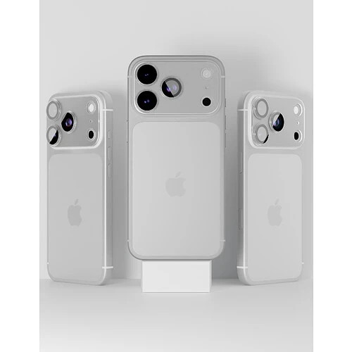 Стекло защитное VLP Lens Protector для камеры iPhone 17 ProMax, с черной рамкой