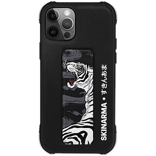 Чехол Skinarma Shinwa Sutando Apple iPhone 12 Pro Max Тигр блистер Чехол Skinarma Shinwa Sutando Apple iPhone 12 Pro Max Тигр блистер