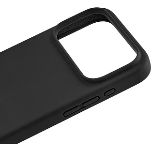 Чехол защитный uBear Touch Mag Case для iPhone 18 Pro Max, MagSafe совместимый, силикон, софт-тач, черный