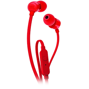 Наушники JBL T110, Красный Наушники JBL T110, Красный
