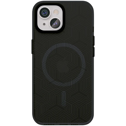 Чехол защитный  vlp  Armor Case с MagSafe для iPhone 15  черный