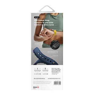 Ремешок Uniq для Apple Watch 49-40 mm FLUO Silicone Rubber Soft Sand