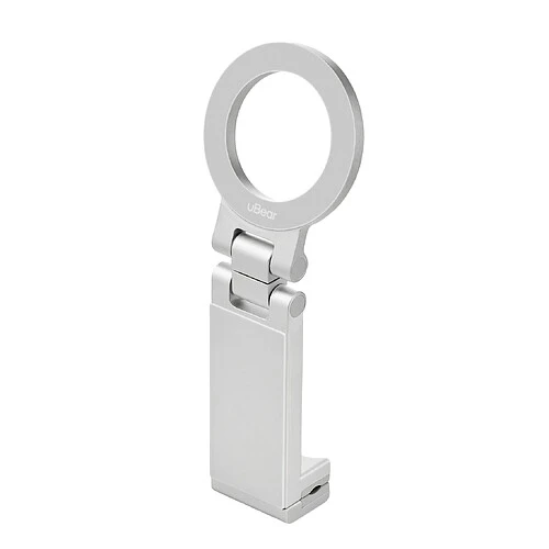 Магнитный держатель uBear Lock, совместимый с MagSafe, серебристый