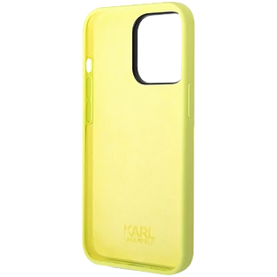 Lagerfeld для iPhone 14 Pro чехол Liquid silicone RSG Round logo Hard Green Lagerfeld для iPhone 14 Pro чехол Liquid silicone RSG Round logo Hard Green