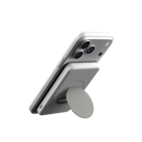 Аккумулятор внешний VLP Solid Energy 5000 mAh SSB, Qi2 20W, белый