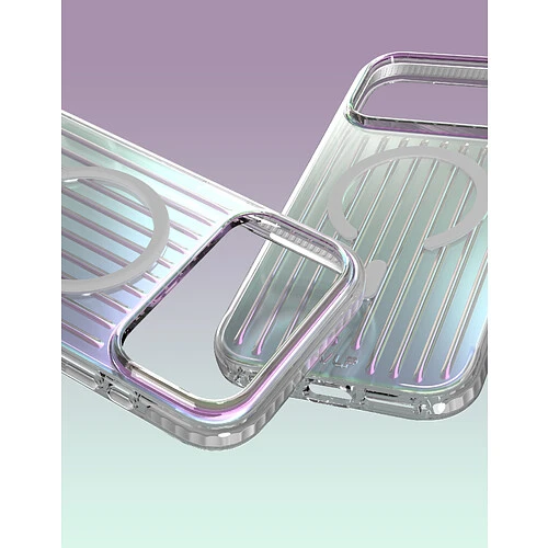 Чехол защитный VLP Pulse Case с MagSafe для iPhone 18 Pro Max, перламутр