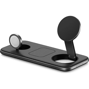 Беспроводное зарядное устройство Satechi 3-в-1 Qi2 Trio Wireless Charging Pad