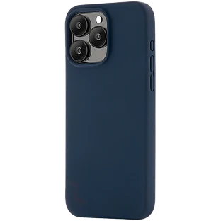 Чехол защитный uBear Touch Mag Case  iPhone 15 Pro Max  MagSafe  силикон  синий