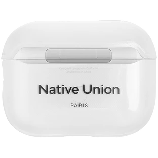 (RE)CLEAR CASE, чехол защитный NATIVE UNION для Airpods Pro 2, цвет: прозрачный (RE)CLEAR CASE, чехол защитный NATIVE UNION для Airpods Pro 2, цвет: прозрачный