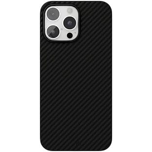 Чехол защитный VLP Kevlar Case с MagSafe для iPhone 16 Pro, черный Чехол защитный VLP Kevlar Case с MagSafe для iPhone 16 Pro, черный