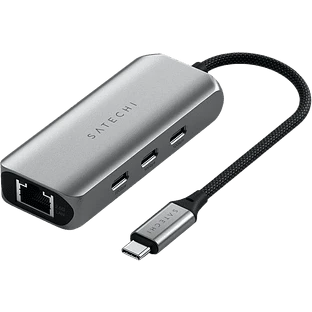 Хаб Satechi 4-In-1 USB-C Hub With 2.5 Gigabit Ethernet